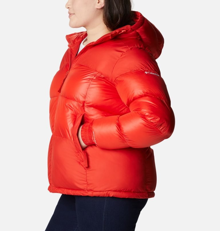 Women's Columbia Pike Lake II Insulated Jackets Red | Plus Size CA-H86LA